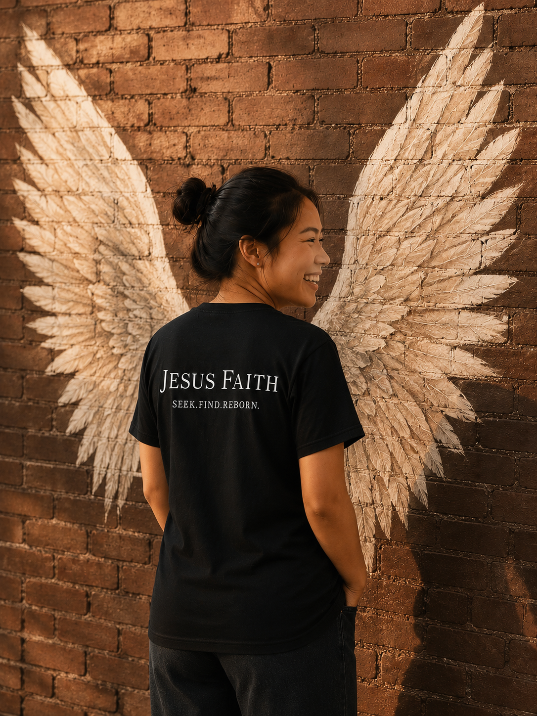 Adult Jesus Faith Shirt