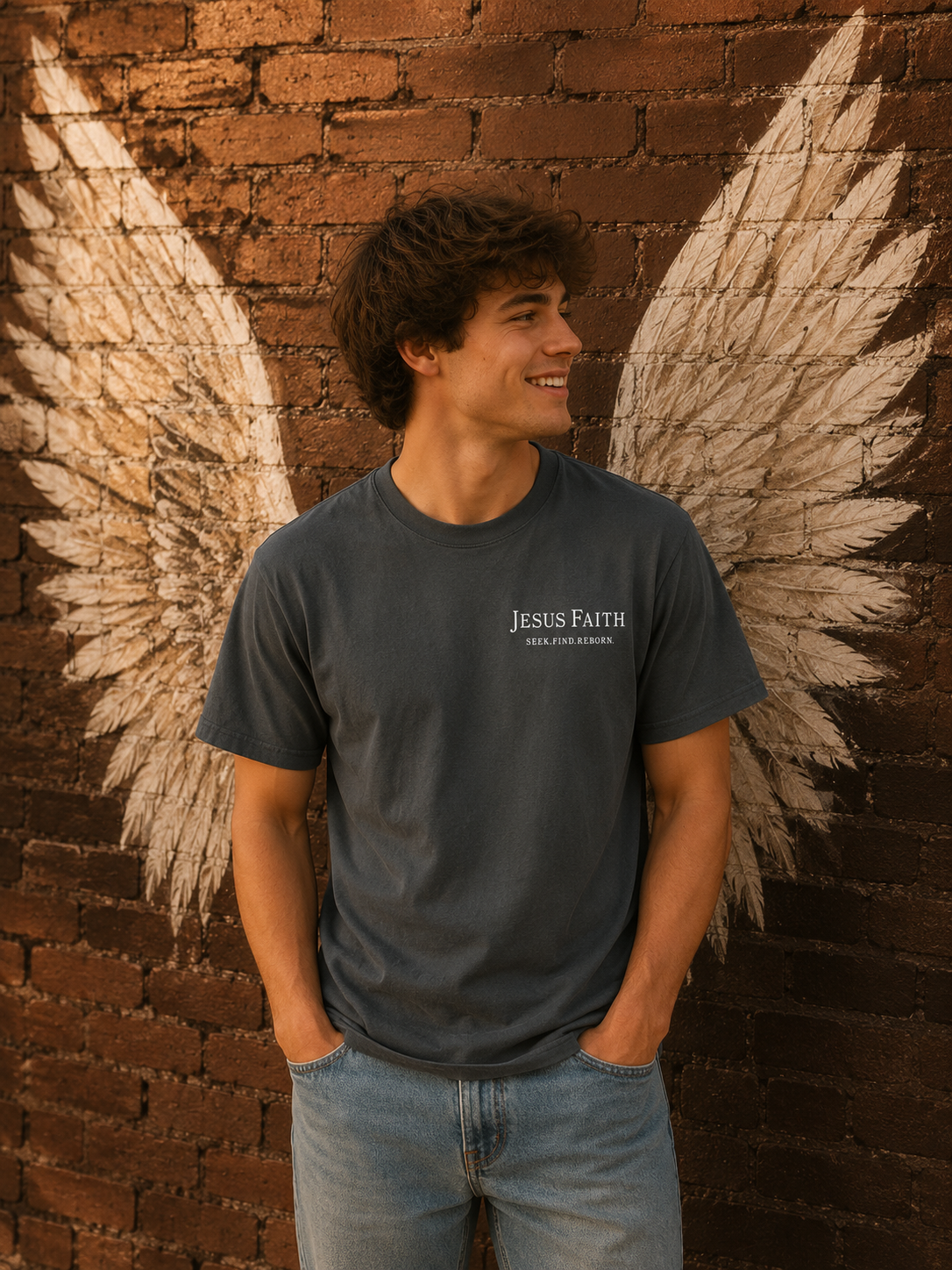 Adult Jesus Faith Shirt