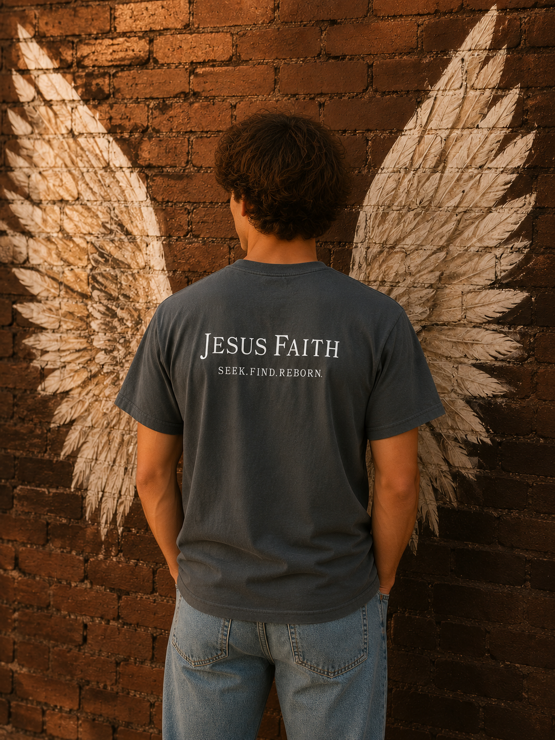 Adult Jesus Faith Shirt